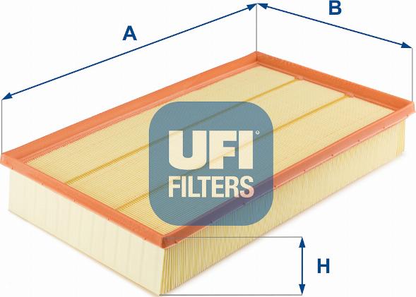 UFI 30.661.00 - Air Filter, engine autospares.lv