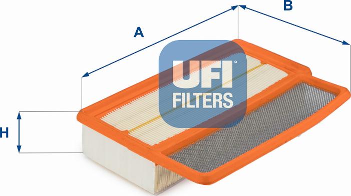 UFI 30.604.00 - Air Filter, engine autospares.lv