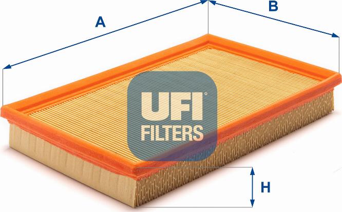 UFI 30.011.00 - Air Filter, engine autospares.lv