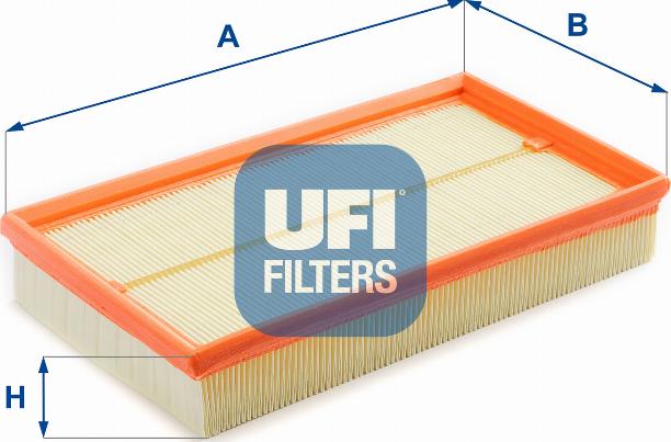 UFI 30.087.00 - Air Filter, engine autospares.lv