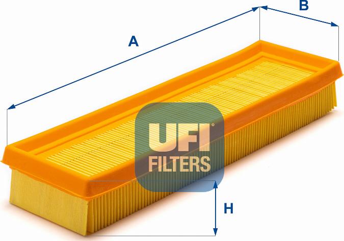 UFI 30.025.00 - Air Filter, engine autospares.lv