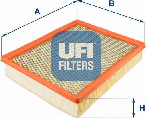 UFI 30.197.00 - Air Filter, engine autospares.lv
