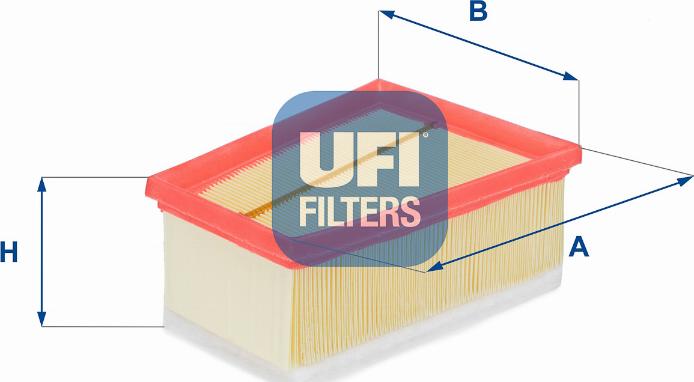 UFI 30.147.00 - Air Filter, engine autospares.lv