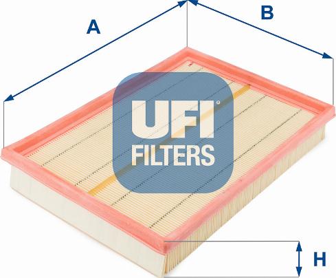 UFI 30.159.00 - Air Filter, engine autospares.lv