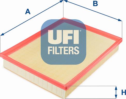 UFI 30.107.00 - Air Filter, engine autospares.lv