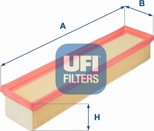 UFI 30.181.00 - Air Filter, engine autospares.lv