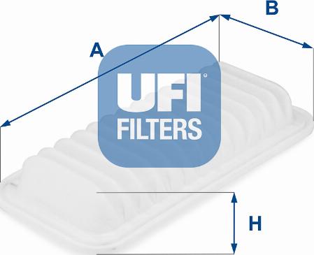 UFI 30.175.00 - Air Filter, engine autospares.lv