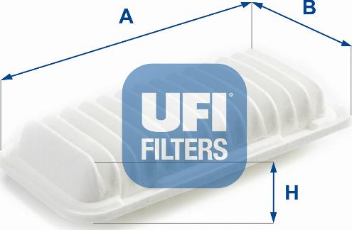 UFI 30.176.00 - Air Filter, engine autospares.lv