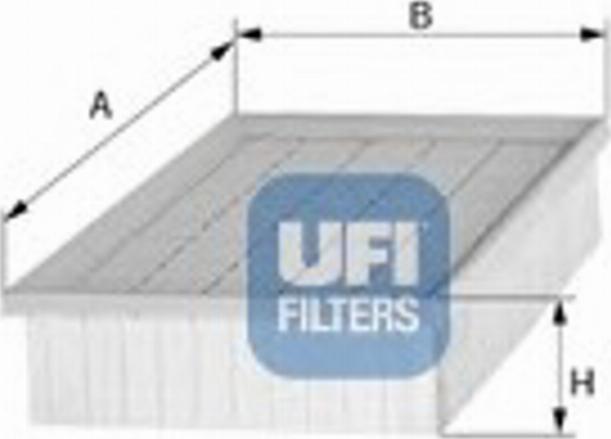 UFI 30.895.00 - Air Filter, engine autospares.lv