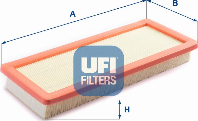 UFI 30.368.00 - Air Filter, engine autospares.lv