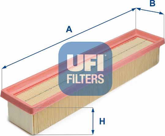 UFI 30.302.00 - Air Filter, engine autospares.lv