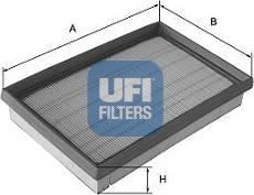 UFI 30.908.00 - Air Filter, engine autospares.lv