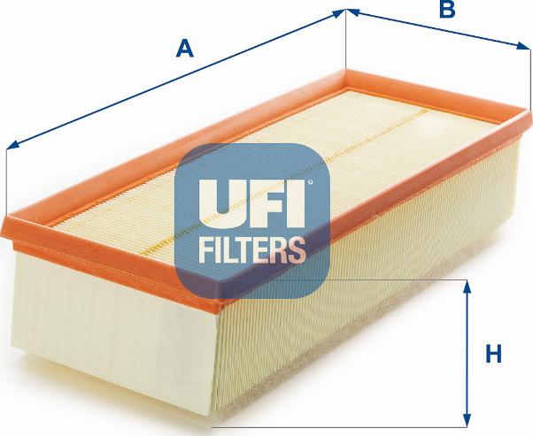 UFI 30.370.00 - Air Filter, engine autospares.lv