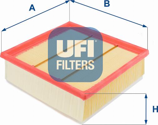 UFI 30.297.00 - Air Filter, engine autospares.lv