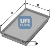 UFI 30.248.00 - Air Filter, engine autospares.lv