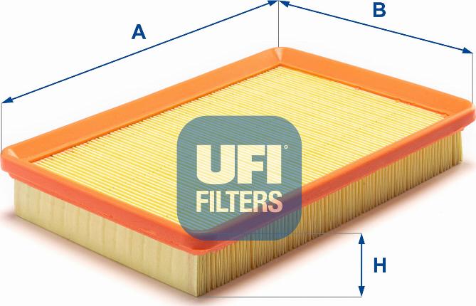 UFI 30.266.00 - Air Filter, engine autospares.lv