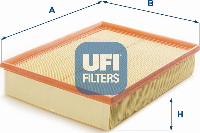UFI 30.268.00 - Air Filter, engine autospares.lv