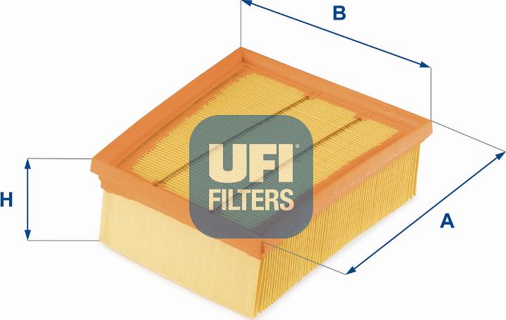 UFI 30.712.00 - Air Filter, engine autospares.lv