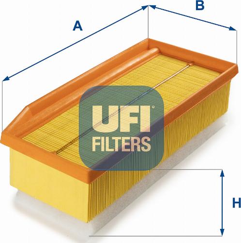 UFI 30.A16.00 - Air Filter, engine autospares.lv