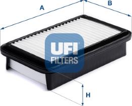 UFI 30.A84.00 - Air Filter, engine autospares.lv