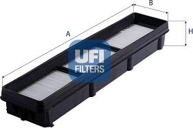 UFI 30.C97.00 - Air Filter, engine autospares.lv