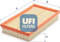 UFI 30.C47.00 - Air Filter, engine autospares.lv