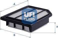 UFI 30.D42.00 - Air Filter, engine autospares.lv