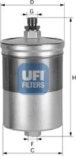 UFI 31.563.00 - Fuel filter autospares.lv