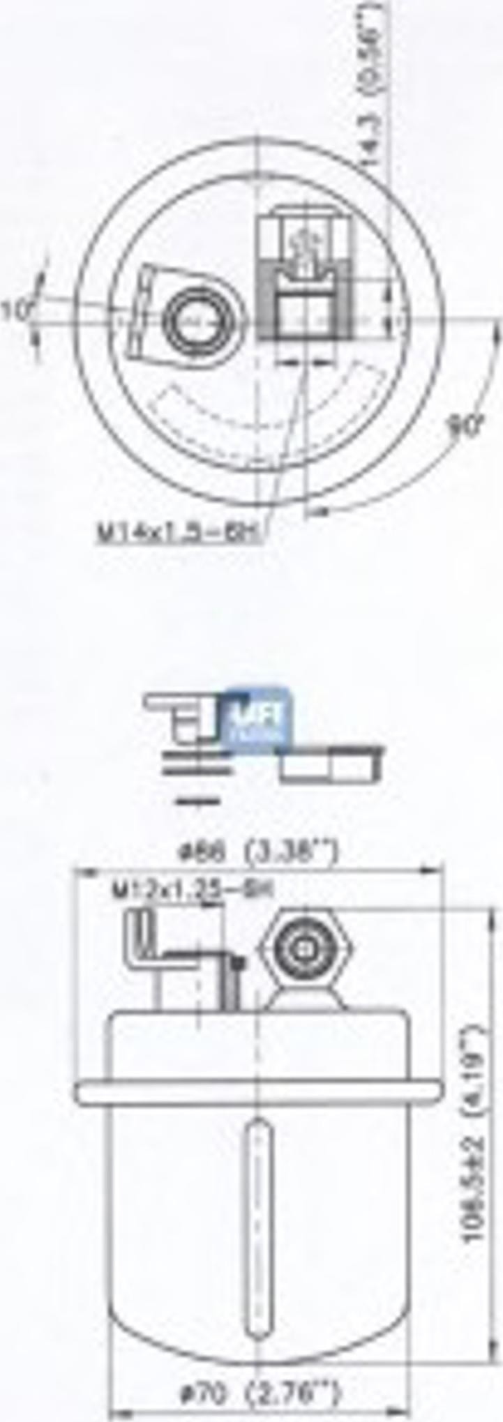 UFI 31.617.00 - Fuel filter autospares.lv