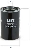 UFI 24.470.00 - Fuel filter autospares.lv
