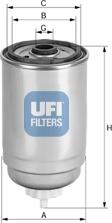 UFI 24.397.00 - Fuel filter autospares.lv