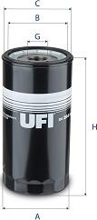 UFI 24.264.00 - Fuel filter autospares.lv