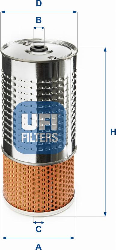 UFI 25.499.00 - Oil Filter autospares.lv