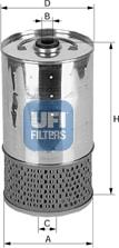 UFI 25.499.01 - Oil Filter autospares.lv