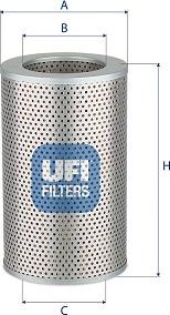 UFI 25.463.00 - Oil Filter autospares.lv