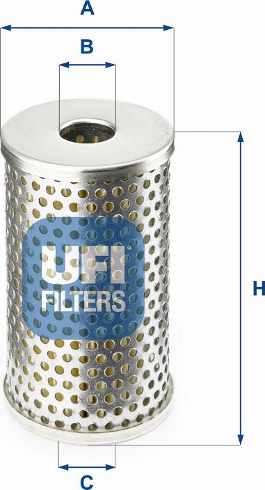 UFI 25.406.01 - Oil Filter autospares.lv