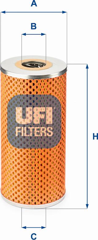 UFI 25.401.00 - Oil Filter autospares.lv