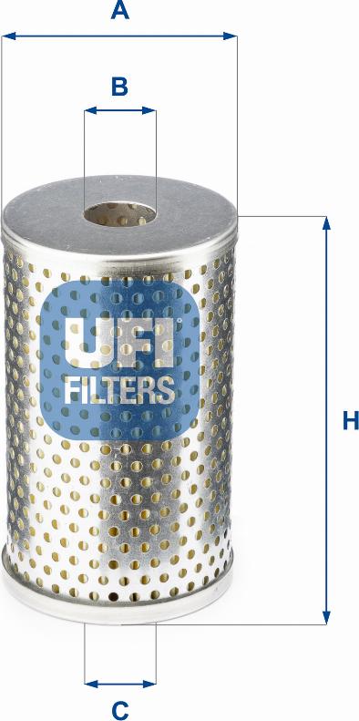 UFI 25.402.01 - Oil Filter autospares.lv