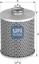 UFI 25.427.00 - Hydraulic Filter, steering system autospares.lv