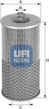 UFI 26.610.00 - Fuel filter autospares.lv