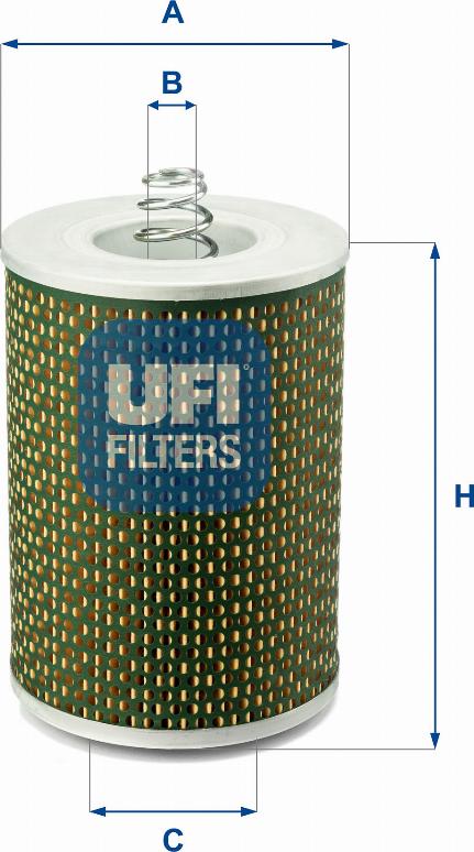 UFI 25.505.00 - Oil Filter autospares.lv