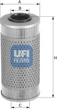 UFI 25.607.00 - Oil Filter autospares.lv