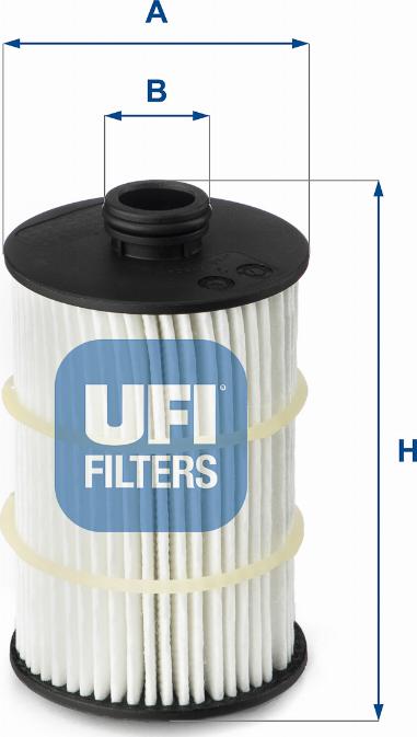 UFI 25.090.00 - Oil Filter autospares.lv