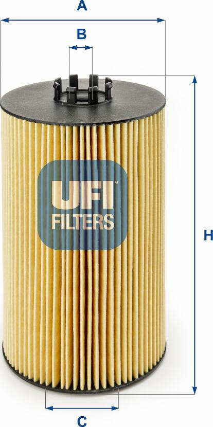UFI 25.046.00 - Oil Filter autospares.lv