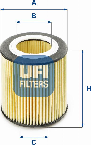 UFI 25.058.00 - Oil Filter autospares.lv
