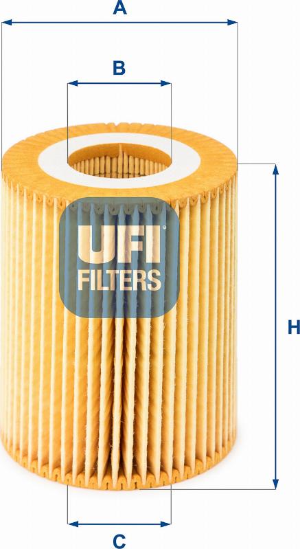 UFI 25.069.00 - Oil Filter autospares.lv