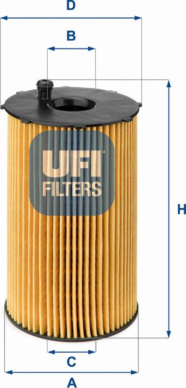 UFI 25.066.00 - Oil Filter autospares.lv