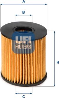 UFI 25.060.00 - Oil Filter autospares.lv