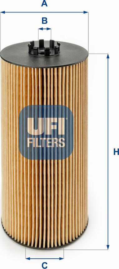 UFI 25.062.00 - Oil Filter autospares.lv