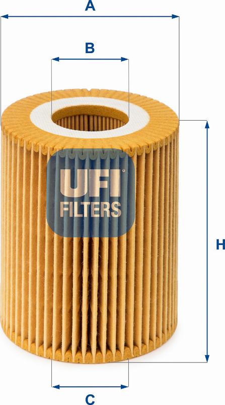UFI 25.085.00 - Oil Filter autospares.lv